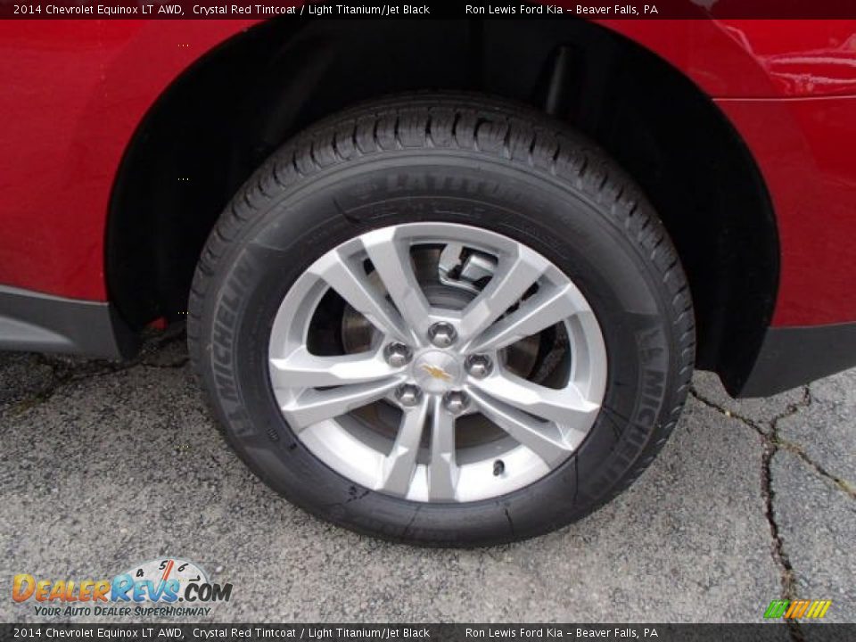 2014 Chevrolet Equinox LT AWD Wheel Photo #9