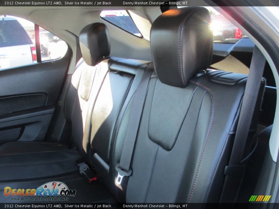 2012 Chevrolet Equinox LTZ AWD Silver Ice Metallic / Jet Black Photo #9