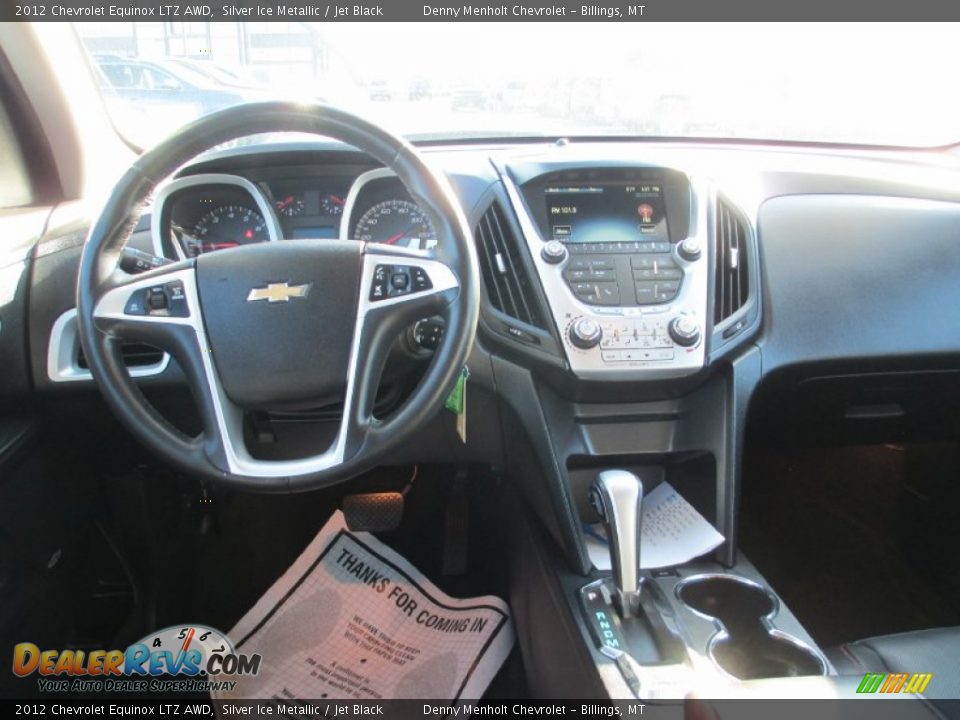 2012 Chevrolet Equinox LTZ AWD Silver Ice Metallic / Jet Black Photo #11
