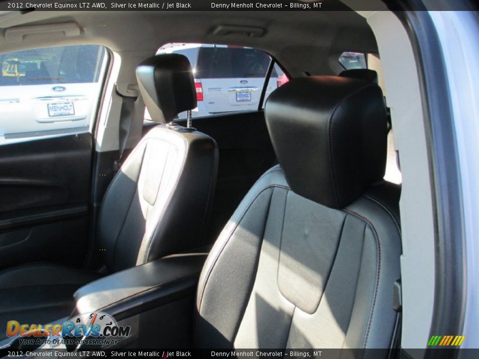 2012 Chevrolet Equinox LTZ AWD Silver Ice Metallic / Jet Black Photo #12