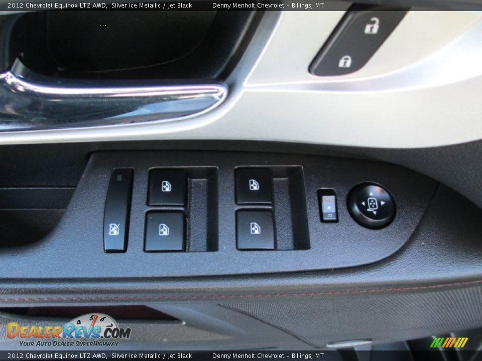 2012 Chevrolet Equinox LTZ AWD Silver Ice Metallic / Jet Black Photo #13