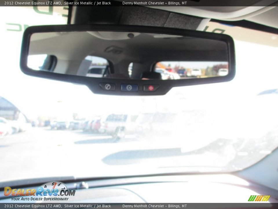 2012 Chevrolet Equinox LTZ AWD Silver Ice Metallic / Jet Black Photo #20