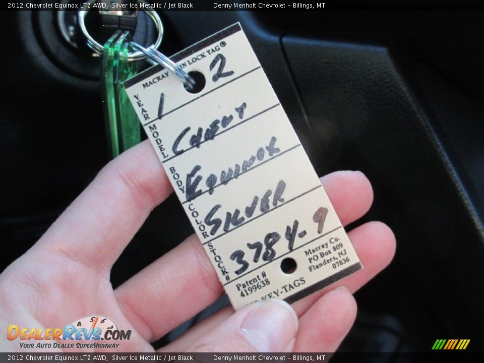 2012 Chevrolet Equinox LTZ AWD Silver Ice Metallic / Jet Black Photo #21