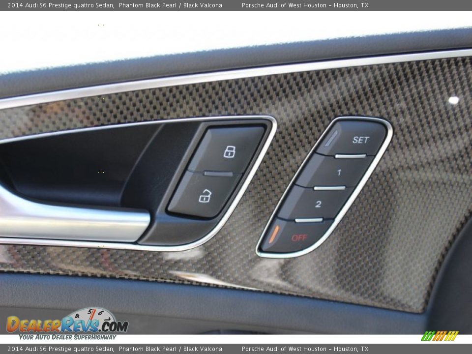 2014 Audi S6 Prestige quattro Sedan Phantom Black Pearl / Black Valcona Photo #10