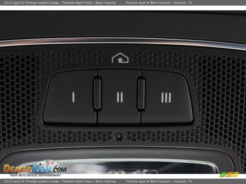 2014 Audi S6 Prestige quattro Sedan Phantom Black Pearl / Black Valcona Photo #18