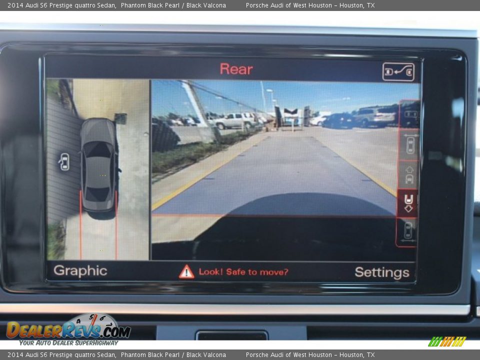 2014 Audi S6 Prestige quattro Sedan Phantom Black Pearl / Black Valcona Photo #20