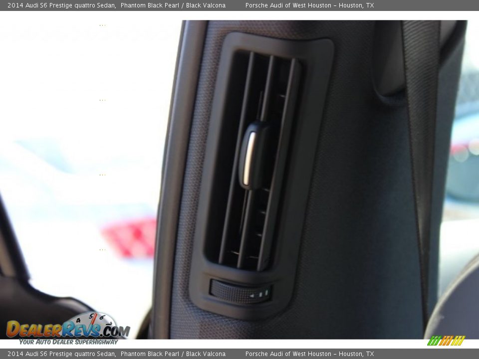 2014 Audi S6 Prestige quattro Sedan Phantom Black Pearl / Black Valcona Photo #30