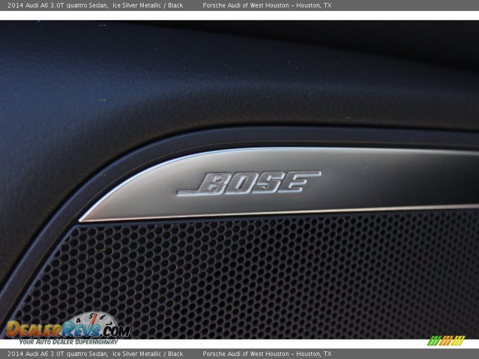 2014 Audi A6 3.0T quattro Sedan Ice Silver Metallic / Black Photo #12