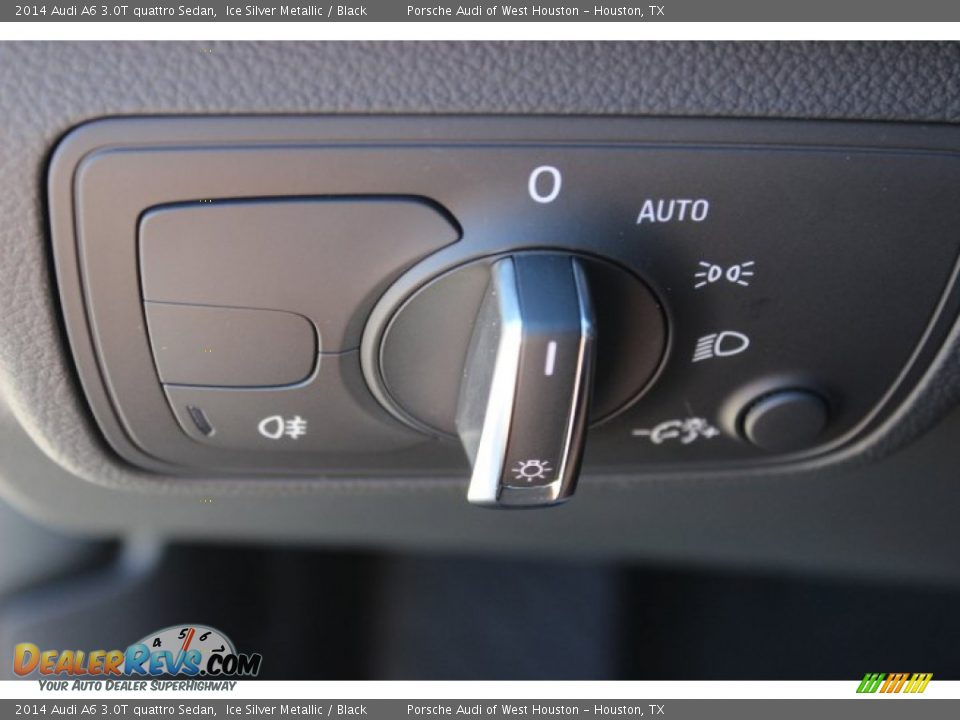 2014 Audi A6 3.0T quattro Sedan Ice Silver Metallic / Black Photo #29