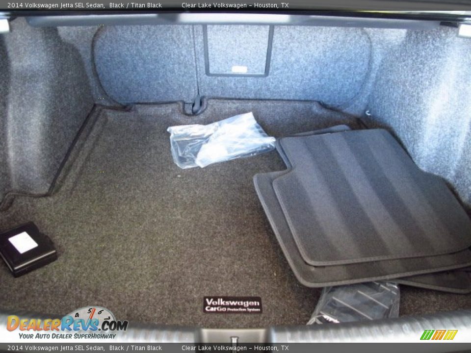 2014 Volkswagen Jetta SEL Sedan Black / Titan Black Photo #8