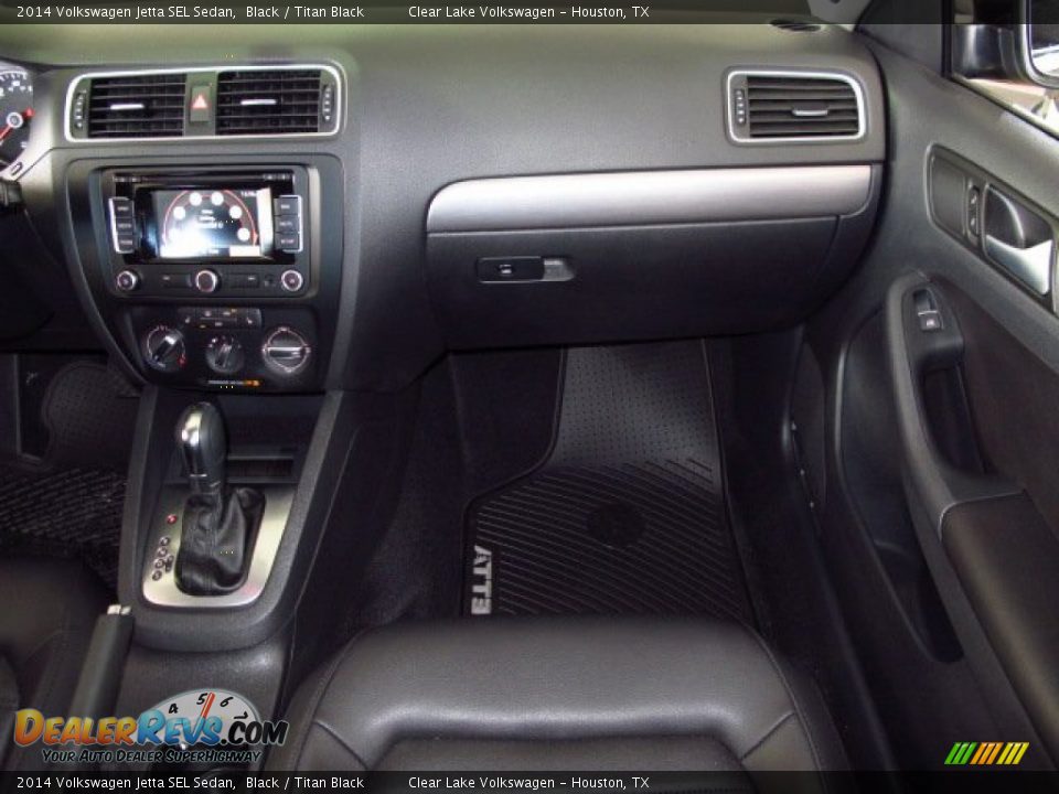 2014 Volkswagen Jetta SEL Sedan Black / Titan Black Photo #15