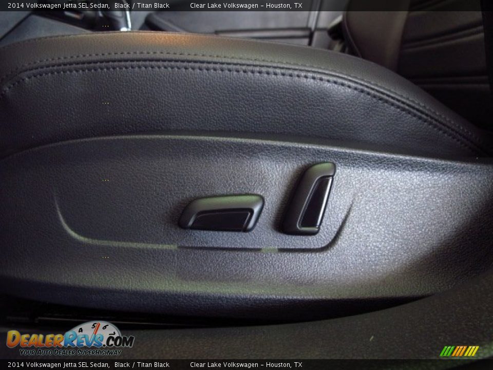 2014 Volkswagen Jetta SEL Sedan Black / Titan Black Photo #19