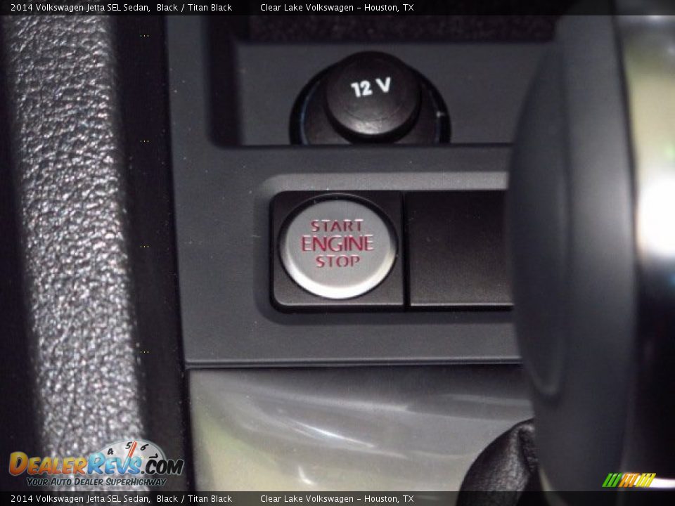 2014 Volkswagen Jetta SEL Sedan Black / Titan Black Photo #22