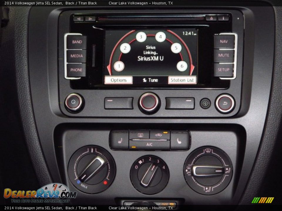 2014 Volkswagen Jetta SEL Sedan Black / Titan Black Photo #23