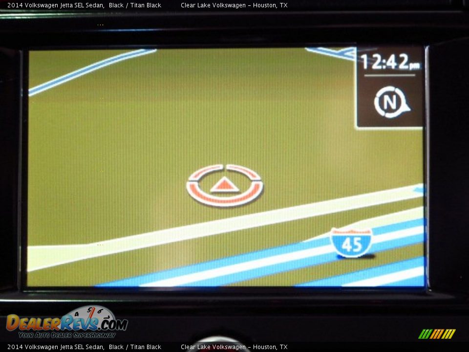 2014 Volkswagen Jetta SEL Sedan Black / Titan Black Photo #25