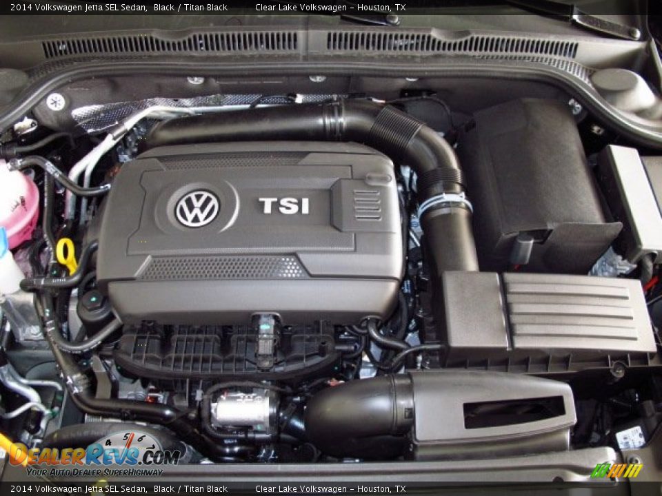 2014 Volkswagen Jetta SEL Sedan Black / Titan Black Photo #27