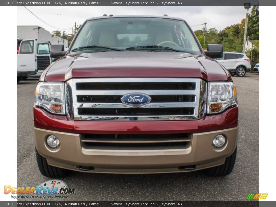 Autumn Red 2013 Ford Expedition EL XLT 4x4 Photo #2