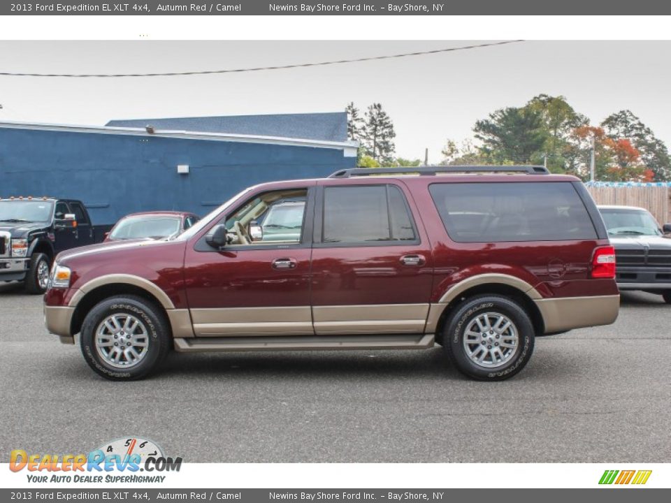 Autumn Red 2013 Ford Expedition EL XLT 4x4 Photo #3