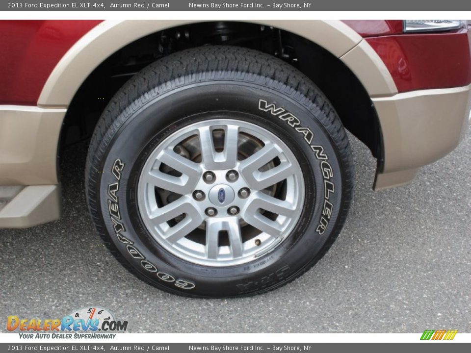 2013 Ford Expedition EL XLT 4x4 Autumn Red / Camel Photo #9