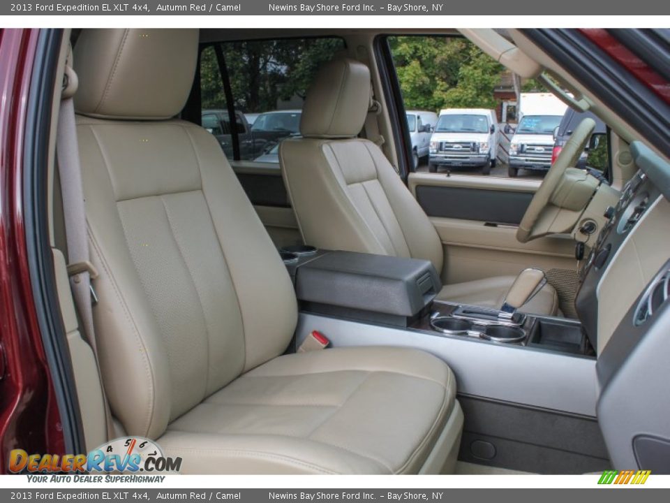 2013 Ford Expedition EL XLT 4x4 Autumn Red / Camel Photo #11