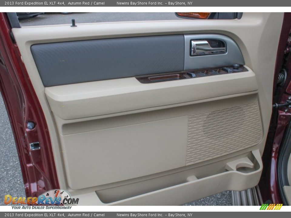 2013 Ford Expedition EL XLT 4x4 Autumn Red / Camel Photo #12