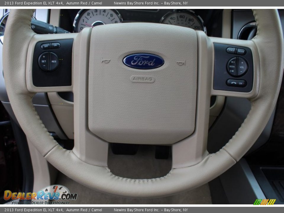 2013 Ford Expedition EL XLT 4x4 Autumn Red / Camel Photo #18