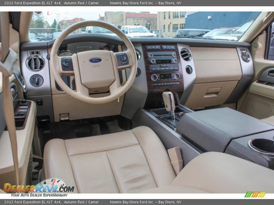 Camel Interior - 2013 Ford Expedition EL XLT 4x4 Photo #19