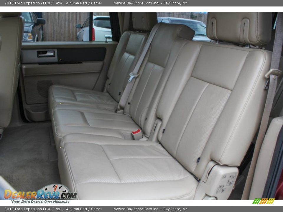 Rear Seat of 2013 Ford Expedition EL XLT 4x4 Photo #20
