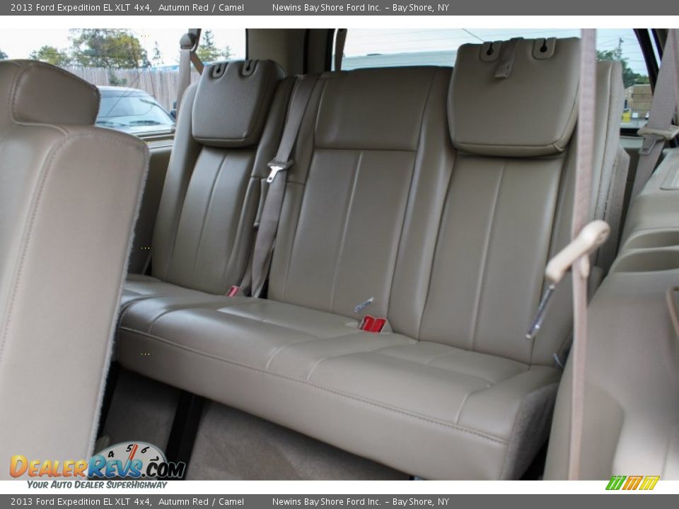Rear Seat of 2013 Ford Expedition EL XLT 4x4 Photo #21