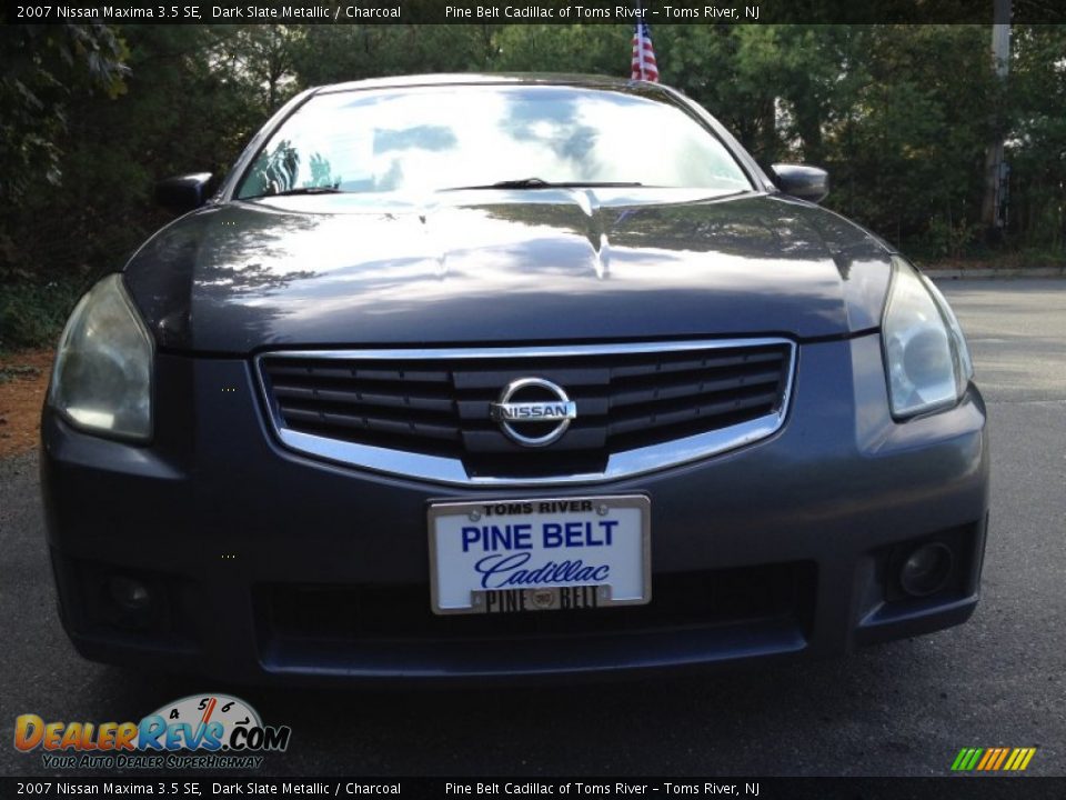2007 Nissan Maxima 3.5 SE Dark Slate Metallic / Charcoal Photo #2
