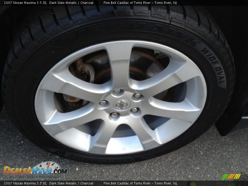 2007 Nissan Maxima 3.5 SE Dark Slate Metallic / Charcoal Photo #3