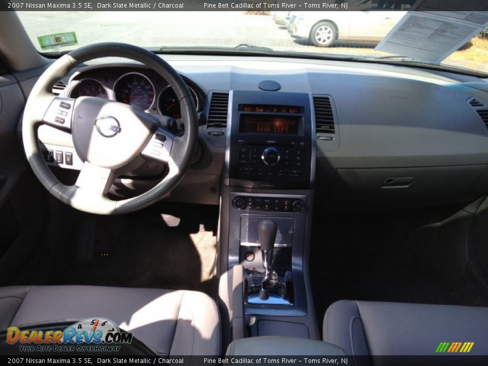 2007 Nissan Maxima 3.5 SE Dark Slate Metallic / Charcoal Photo #9