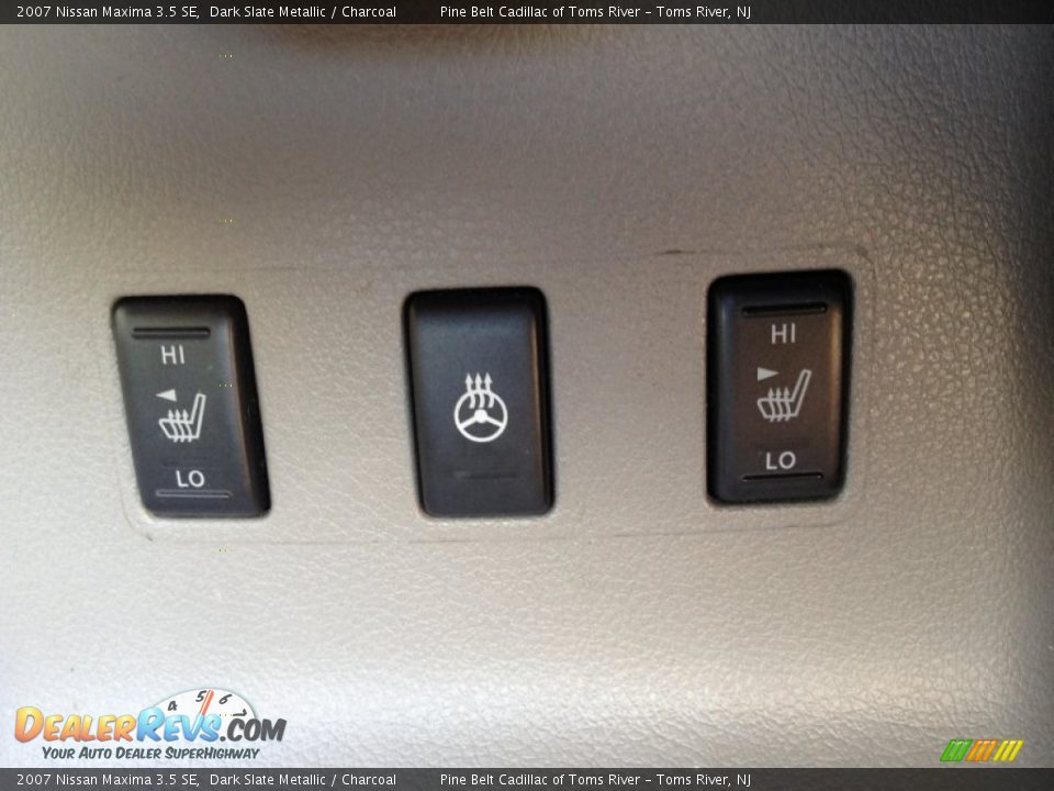 2007 Nissan Maxima 3.5 SE Dark Slate Metallic / Charcoal Photo #13