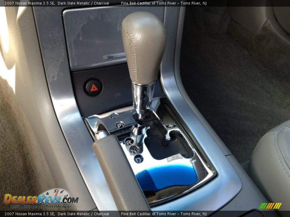 2007 Nissan Maxima 3.5 SE Dark Slate Metallic / Charcoal Photo #14
