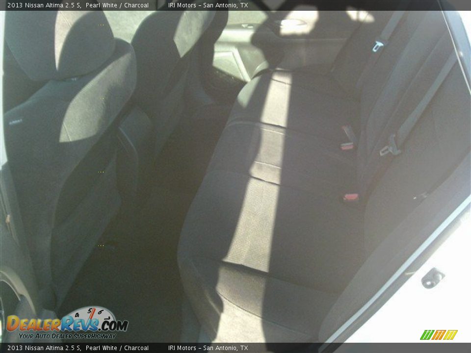 2013 Nissan Altima 2.5 S Pearl White / Charcoal Photo #11