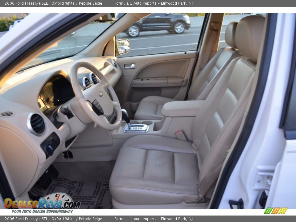 2006 Ford Freestyle SEL Oxford White / Pebble Beige Photo #13