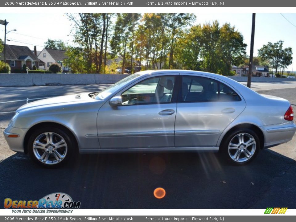 2006 Mercedes-Benz E 350 4Matic Sedan Brilliant Silver Metallic / Ash Photo #5