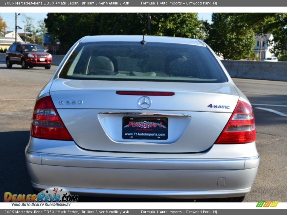 2006 Mercedes-Benz E 350 4Matic Sedan Brilliant Silver Metallic / Ash Photo #7