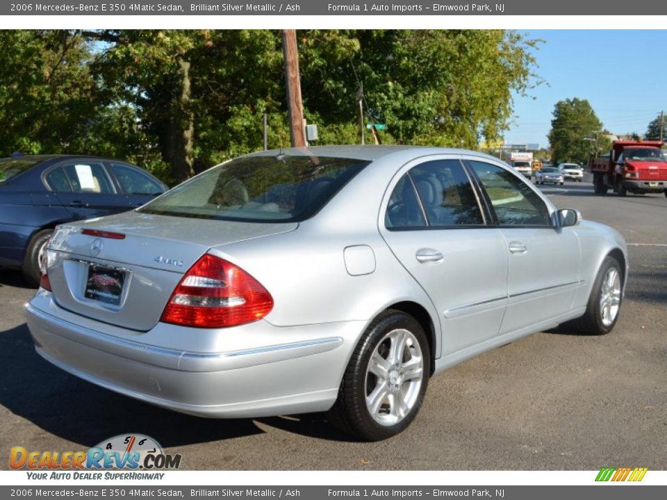 2006 Mercedes-Benz E 350 4Matic Sedan Brilliant Silver Metallic / Ash Photo #8