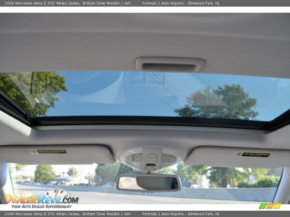 2006 Mercedes-Benz E 350 4Matic Sedan Brilliant Silver Metallic / Ash Photo #9