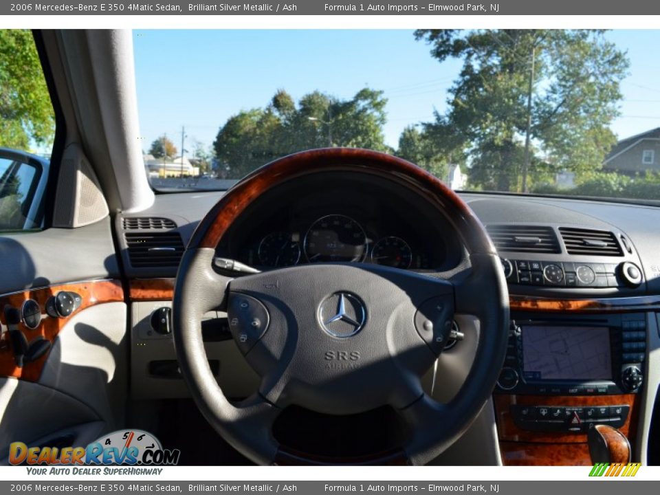 2006 Mercedes-Benz E 350 4Matic Sedan Brilliant Silver Metallic / Ash Photo #10