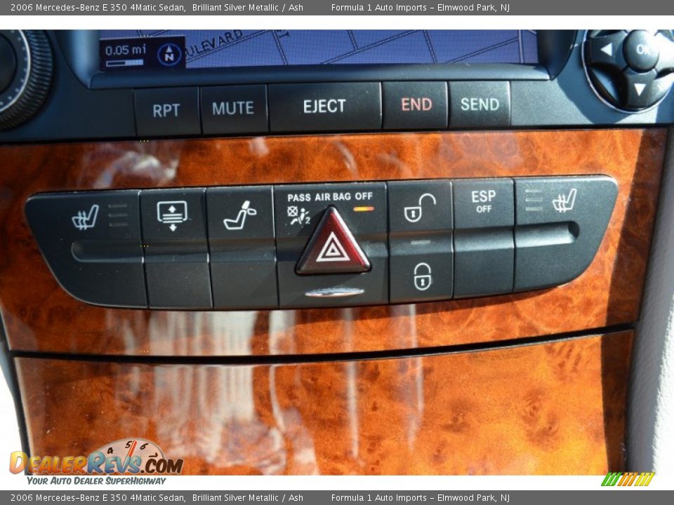 2006 Mercedes-Benz E 350 4Matic Sedan Brilliant Silver Metallic / Ash Photo #13