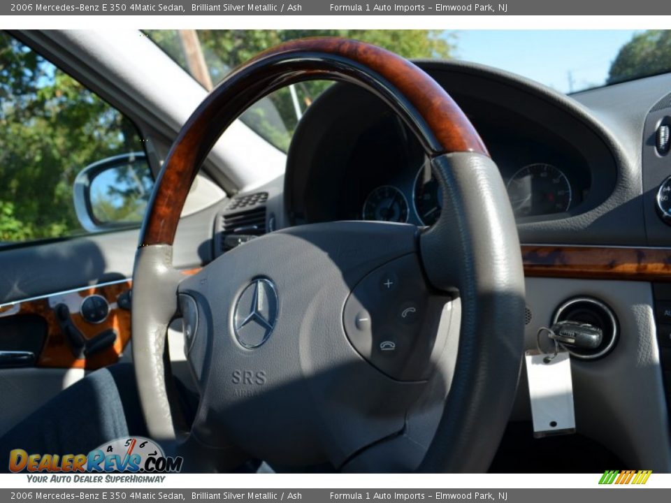 2006 Mercedes-Benz E 350 4Matic Sedan Brilliant Silver Metallic / Ash Photo #15