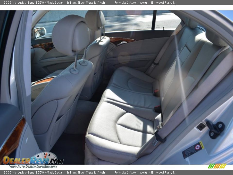 2006 Mercedes-Benz E 350 4Matic Sedan Brilliant Silver Metallic / Ash Photo #18