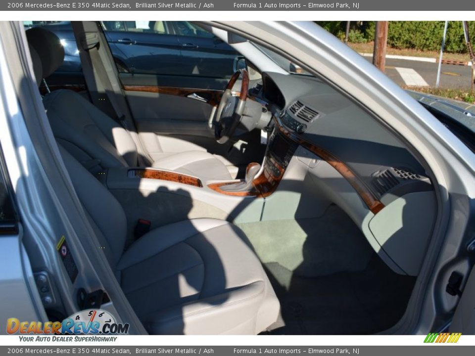 2006 Mercedes-Benz E 350 4Matic Sedan Brilliant Silver Metallic / Ash Photo #20
