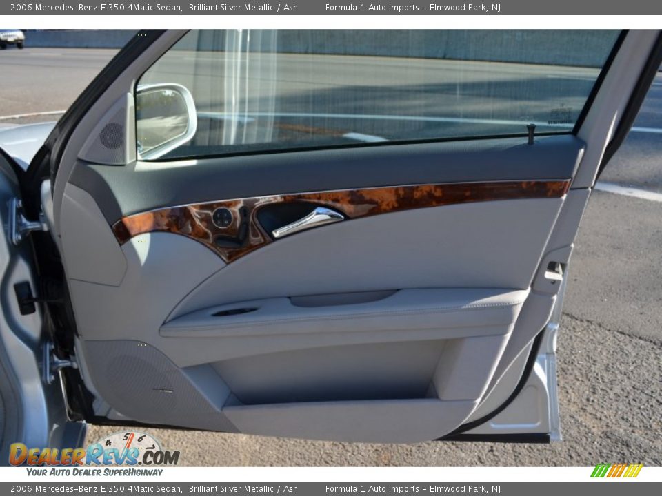 2006 Mercedes-Benz E 350 4Matic Sedan Brilliant Silver Metallic / Ash Photo #21