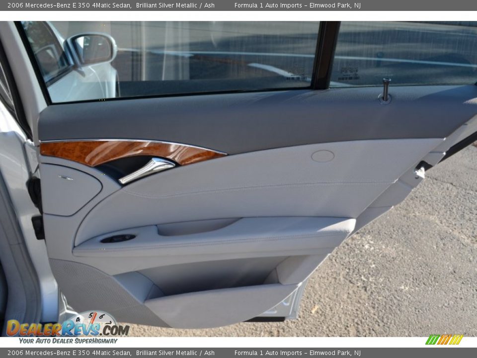 2006 Mercedes-Benz E 350 4Matic Sedan Brilliant Silver Metallic / Ash Photo #22