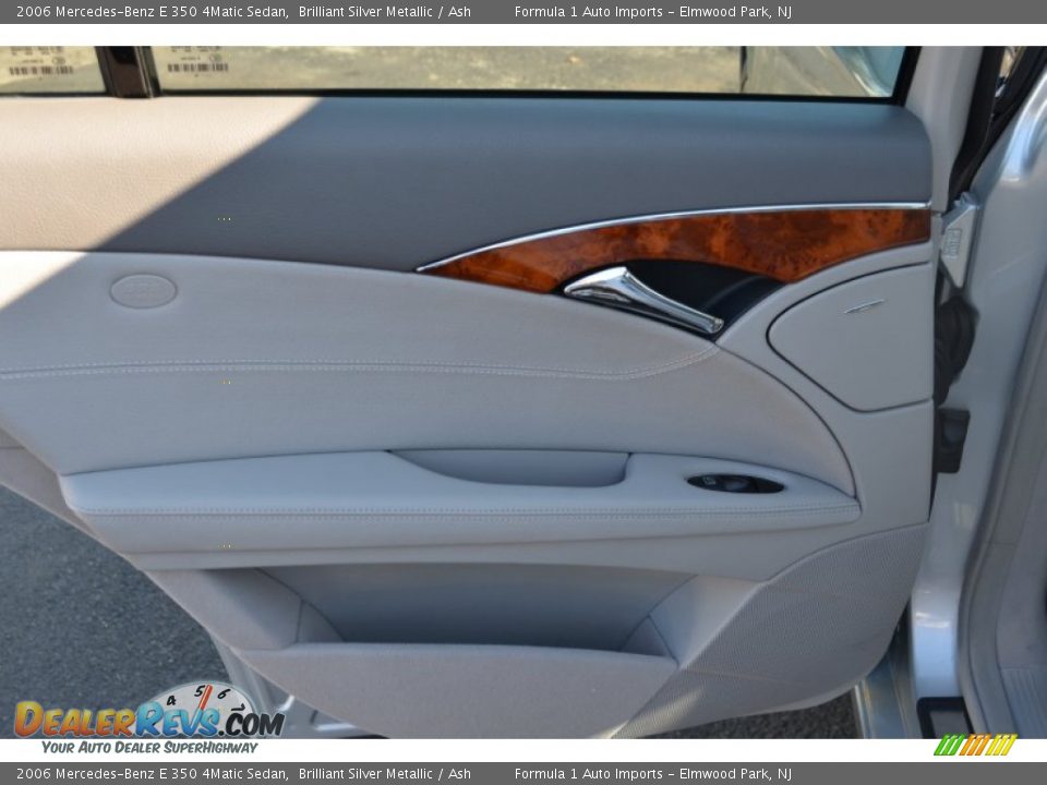2006 Mercedes-Benz E 350 4Matic Sedan Brilliant Silver Metallic / Ash Photo #24