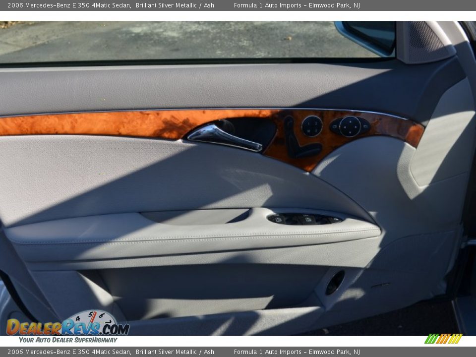 2006 Mercedes-Benz E 350 4Matic Sedan Brilliant Silver Metallic / Ash Photo #25