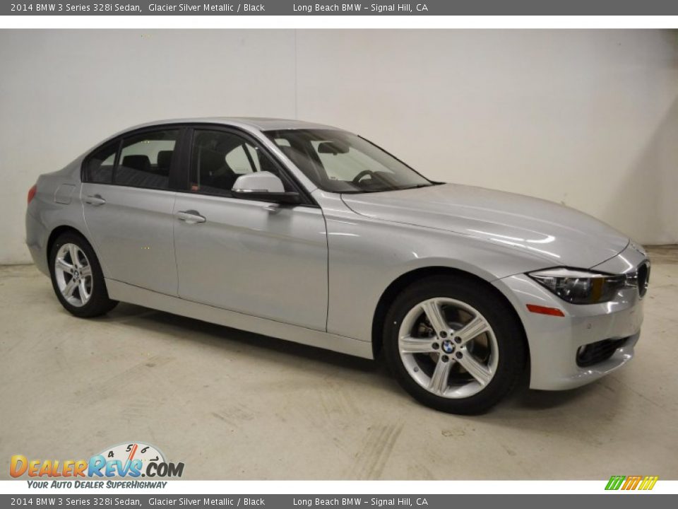 Glacier Silver Metallic 2014 BMW 3 Series 328i Sedan Photo #2